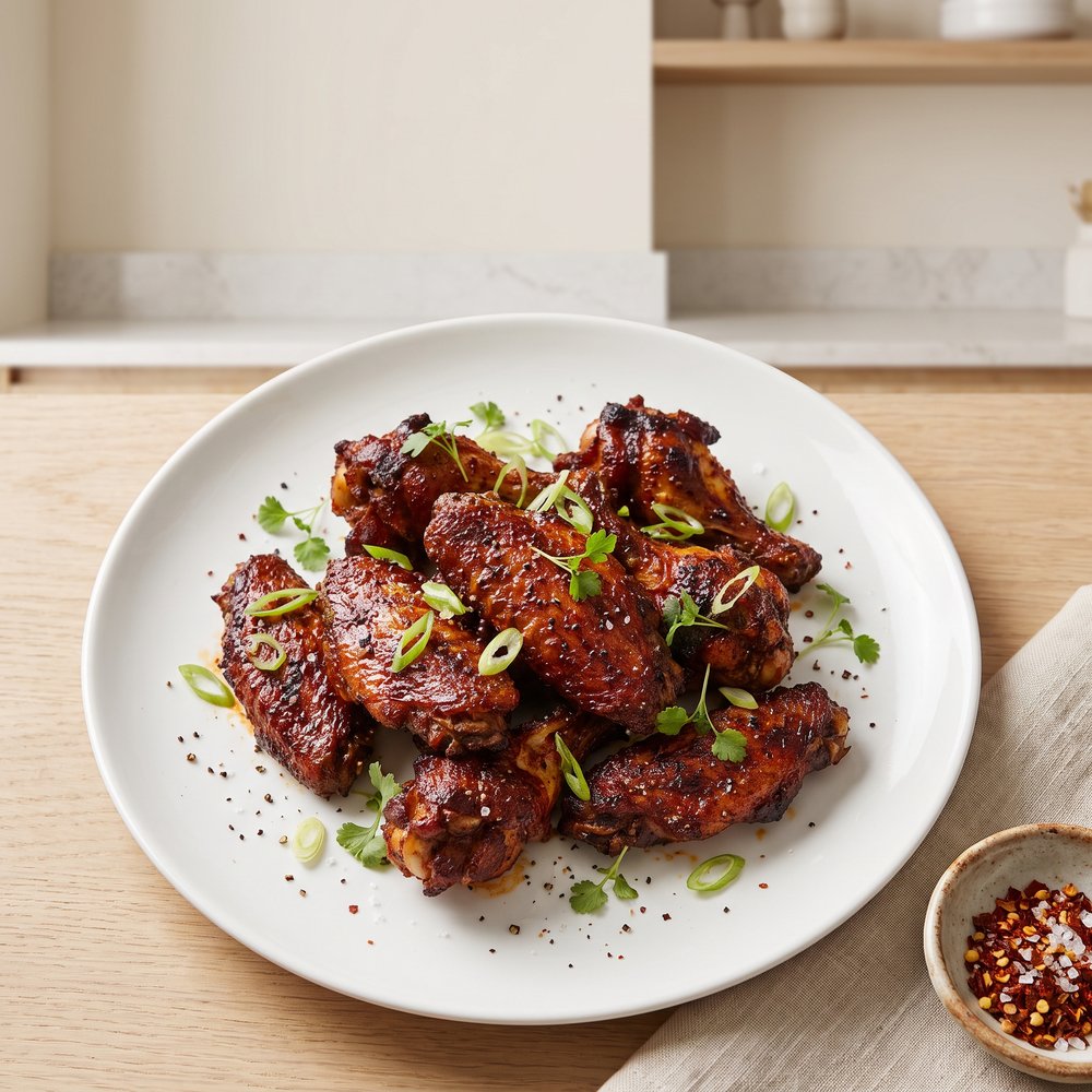 Spicy Air Fryer Wings