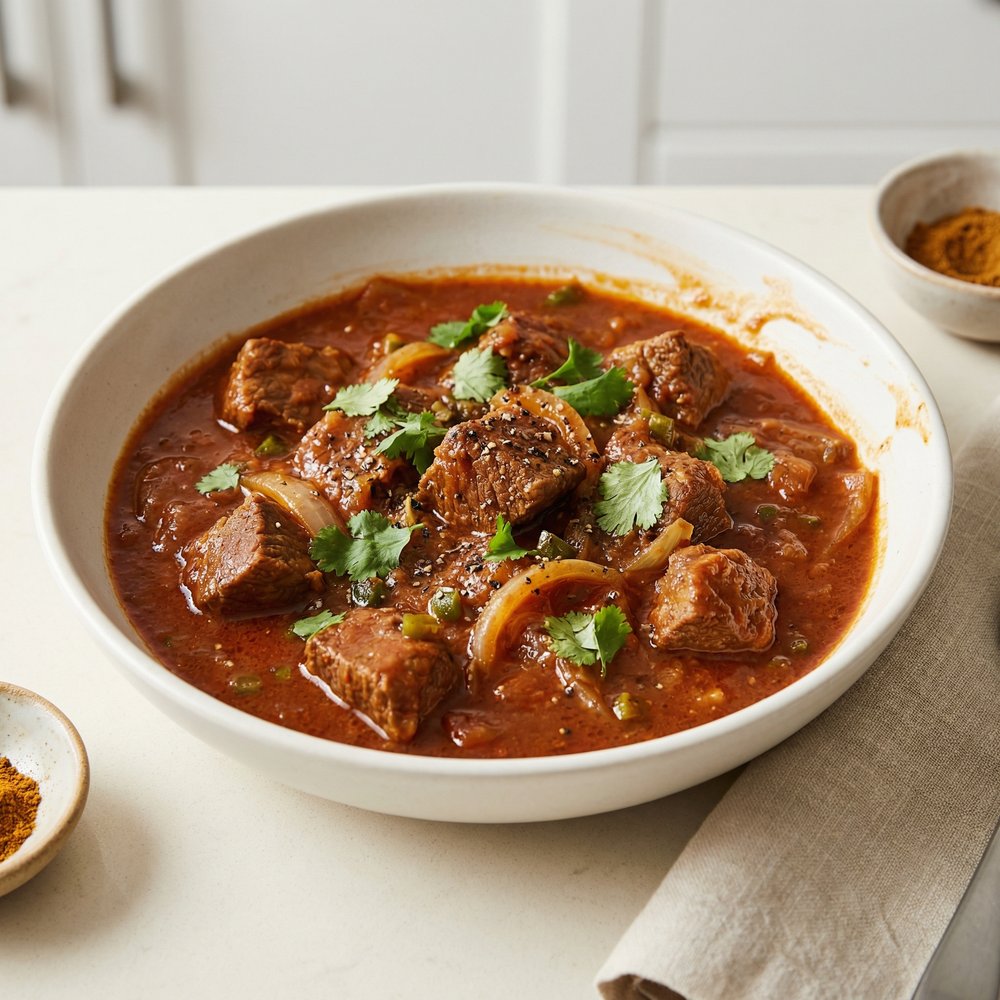 Slow-Cooker Spiced Beef Curry Stew