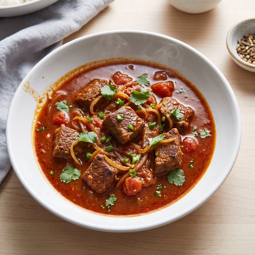 Spicy Beef Vindaloo Curry
