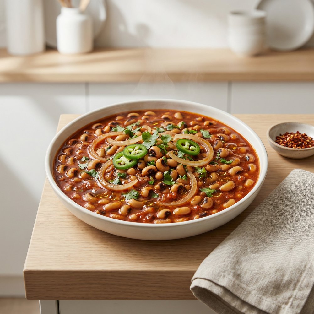 Black-Eyed Peas Spicy Style