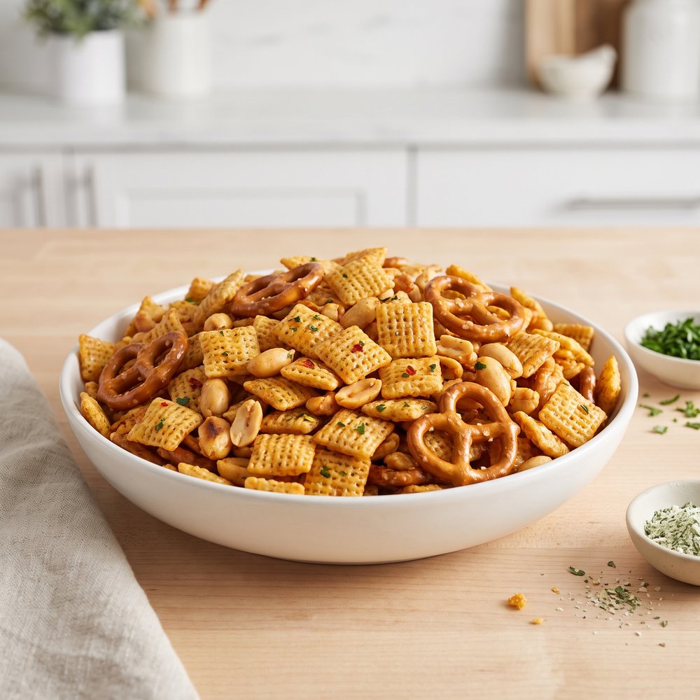 Spicy Buffalo Chex Mix