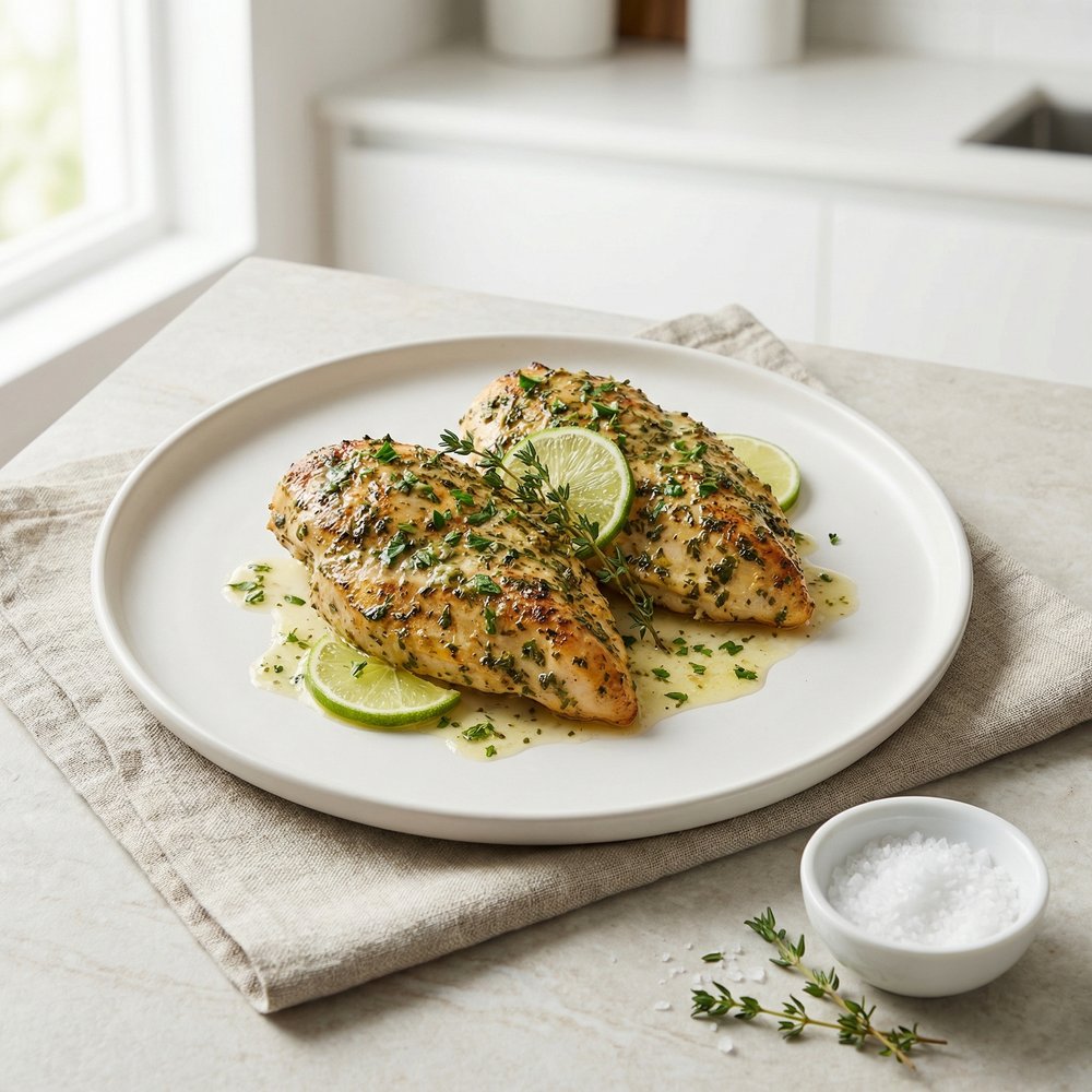 Chili-Lime Garlic Chicken Breasts