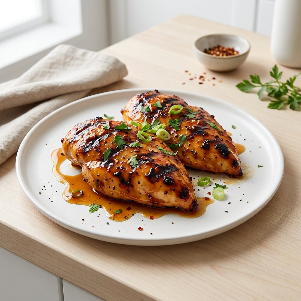 Spicy Hot-Honey Glazed Chicken