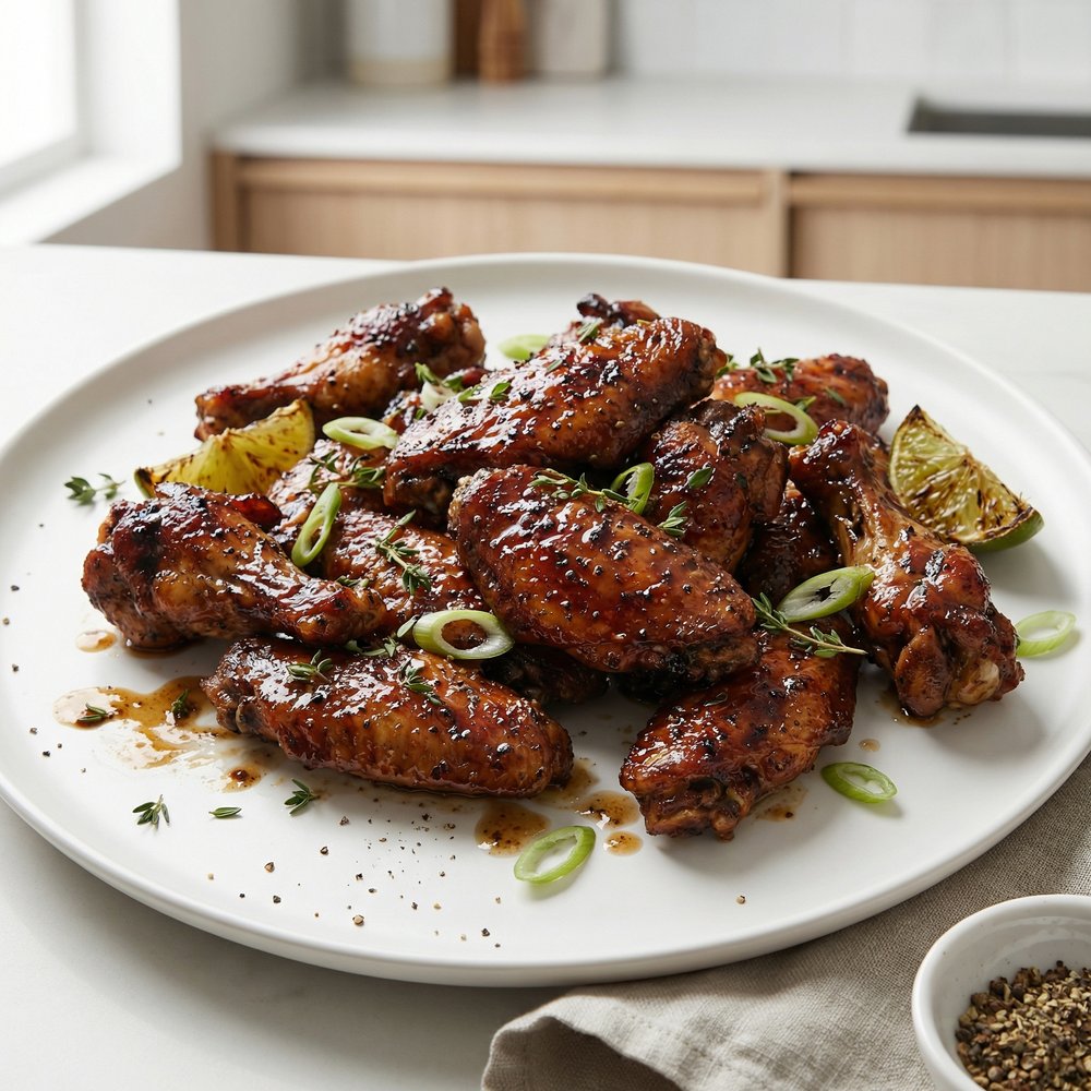 Jamaican-Style Jerk Chicken Wing Drumettes