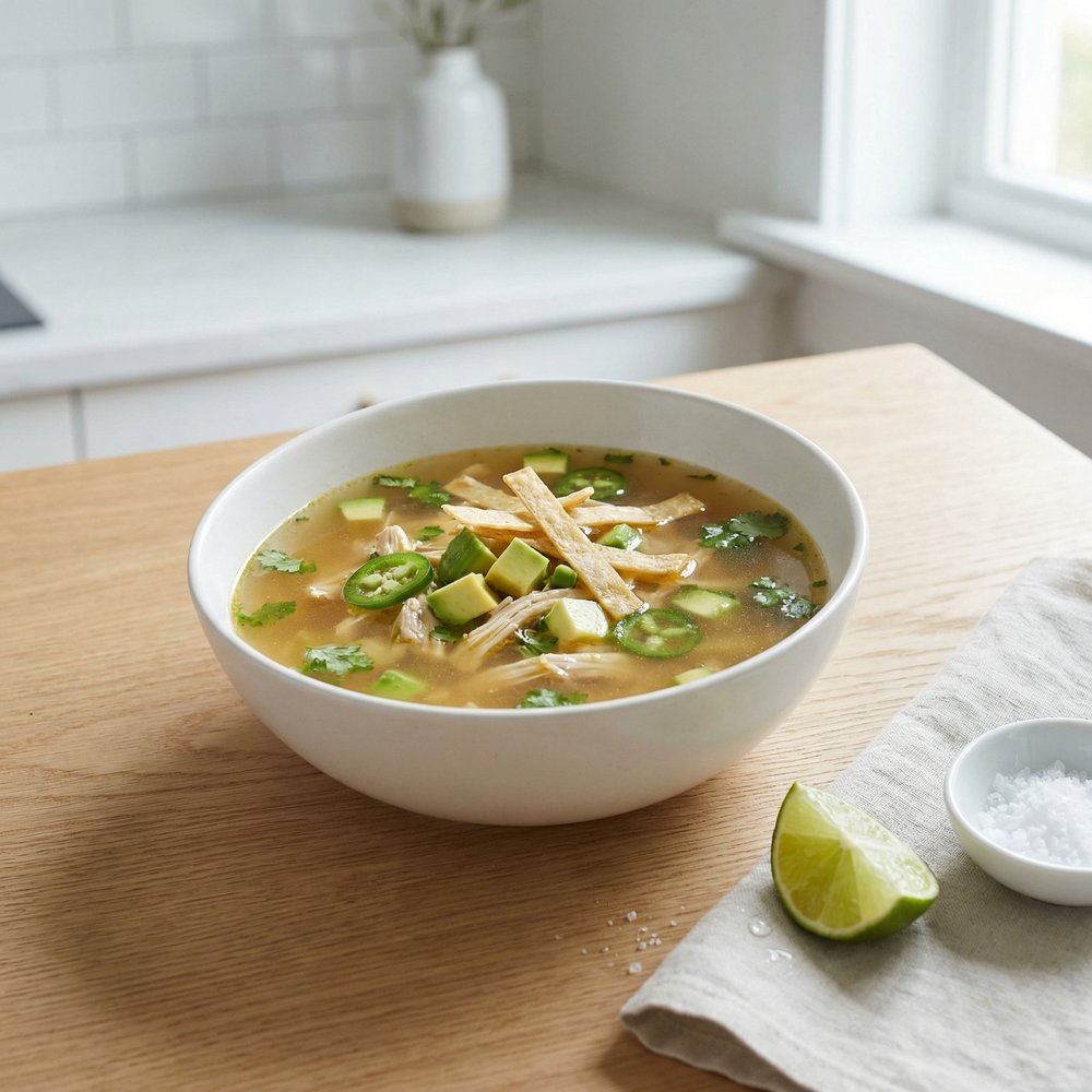 Spicy Lime Avocado Soup