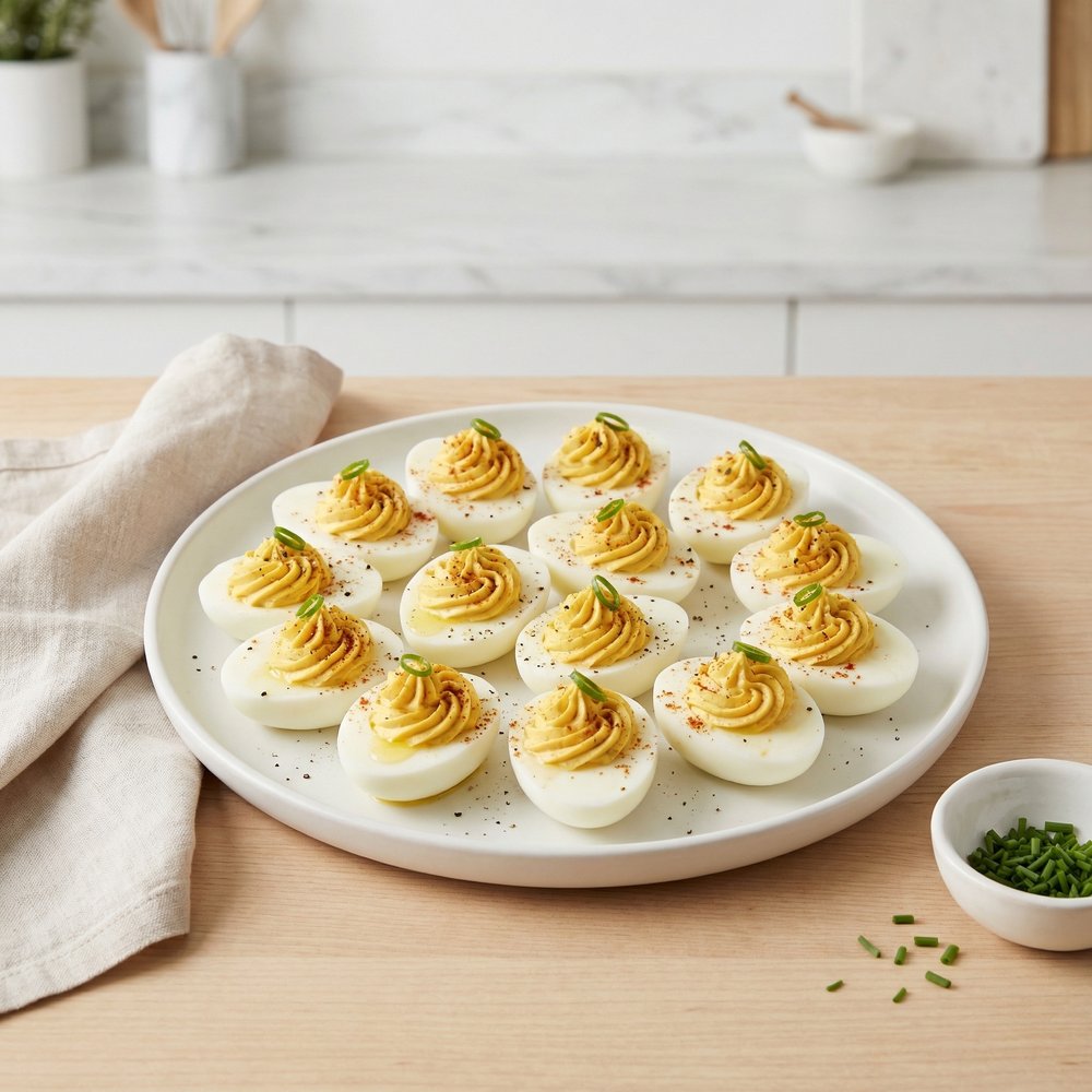Deviled Eggs with Zip