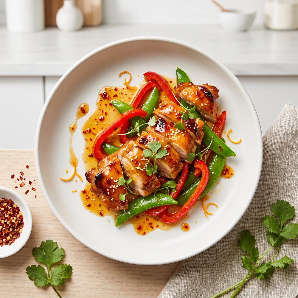 Spicy Orange Chicken