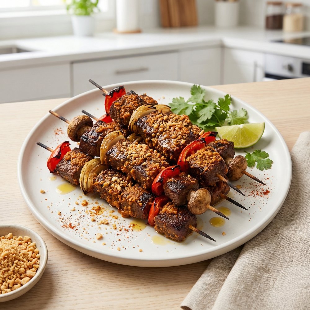 Nigerian Suya Skewers