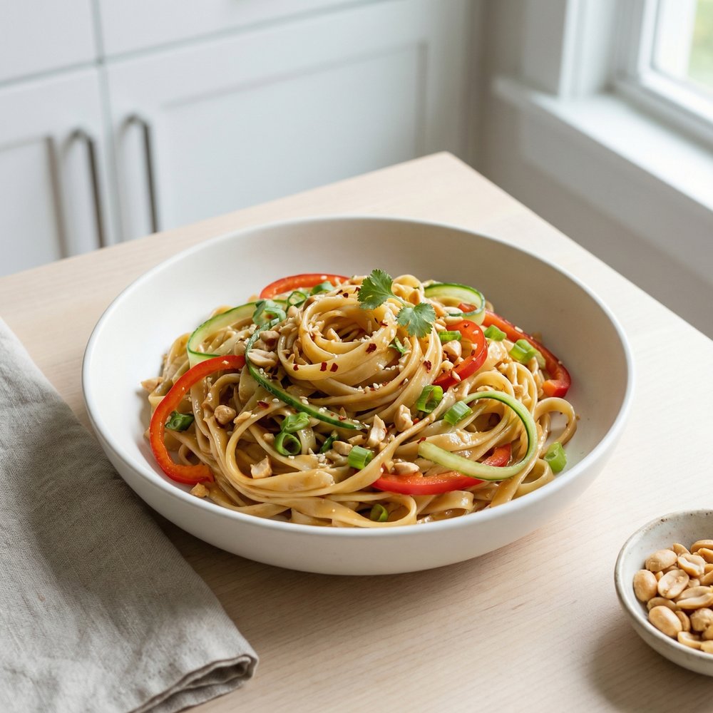 Chilled Chinese-Style Noodle Salad