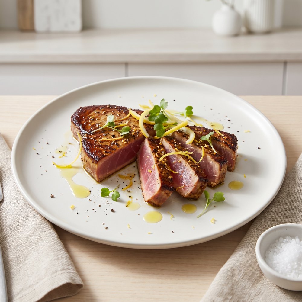 Spicy Rub for Seared Tuna Steaks