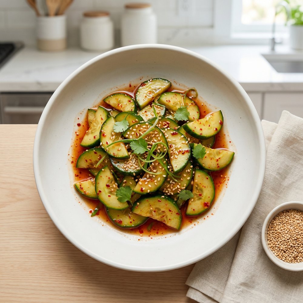 Korean-Style Cucumber Salad