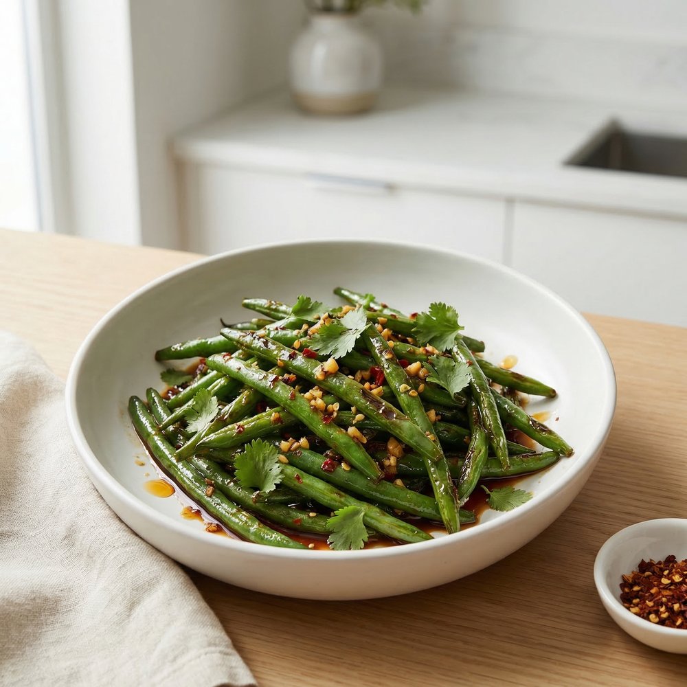 Spicy Szechuan Green Beans