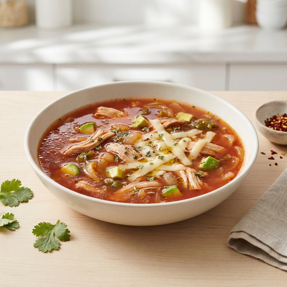 Southwestern-Style Turkey Tomato Soup