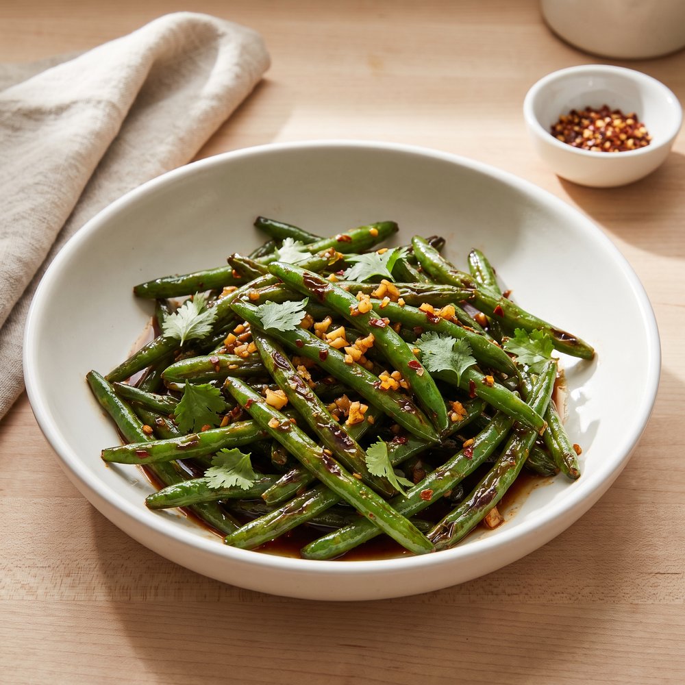 Spicy Szechuan Green Beans