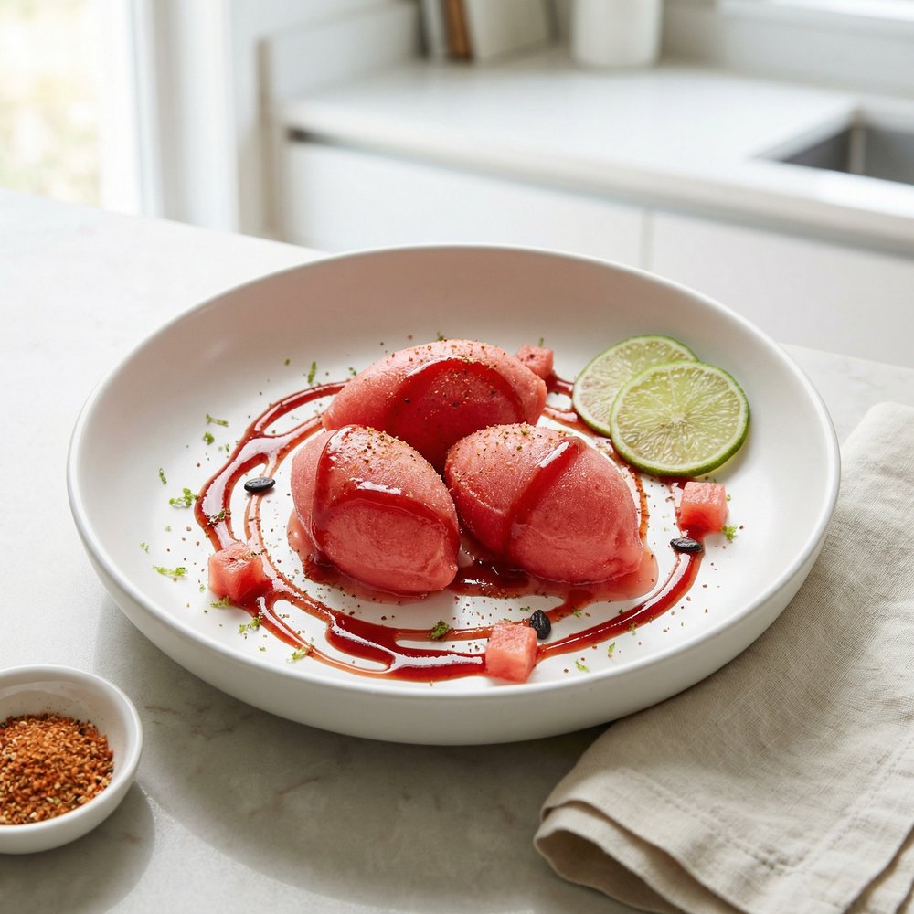 Mexican-Inspired Watermelon Sorbet (Nieve de Sandia)