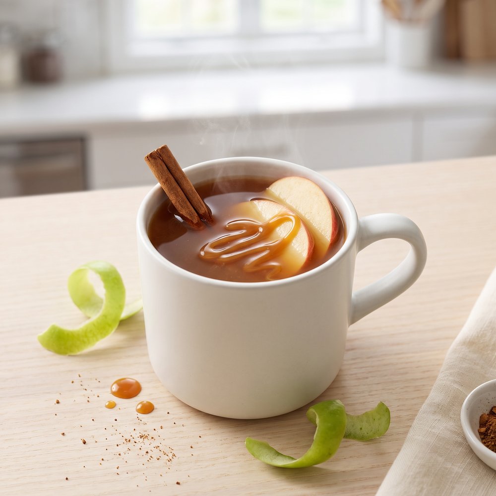 Spiked Caramel Apple Cider