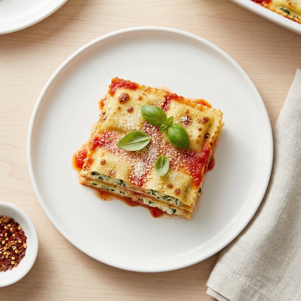 Layered Ravioli Bake