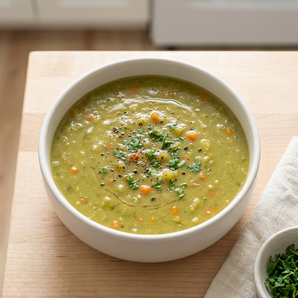 Pork-Free Split Pea Soup