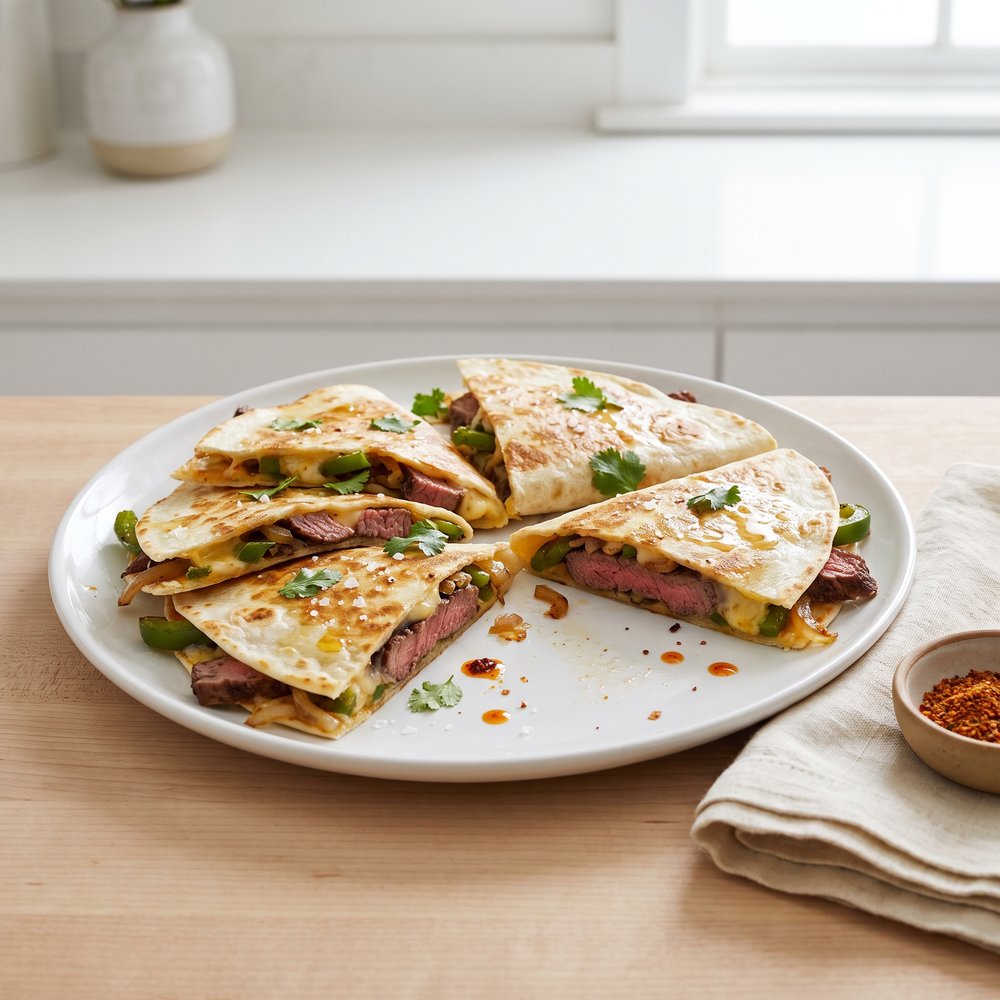 Steak Fajita Quesadilla Melt