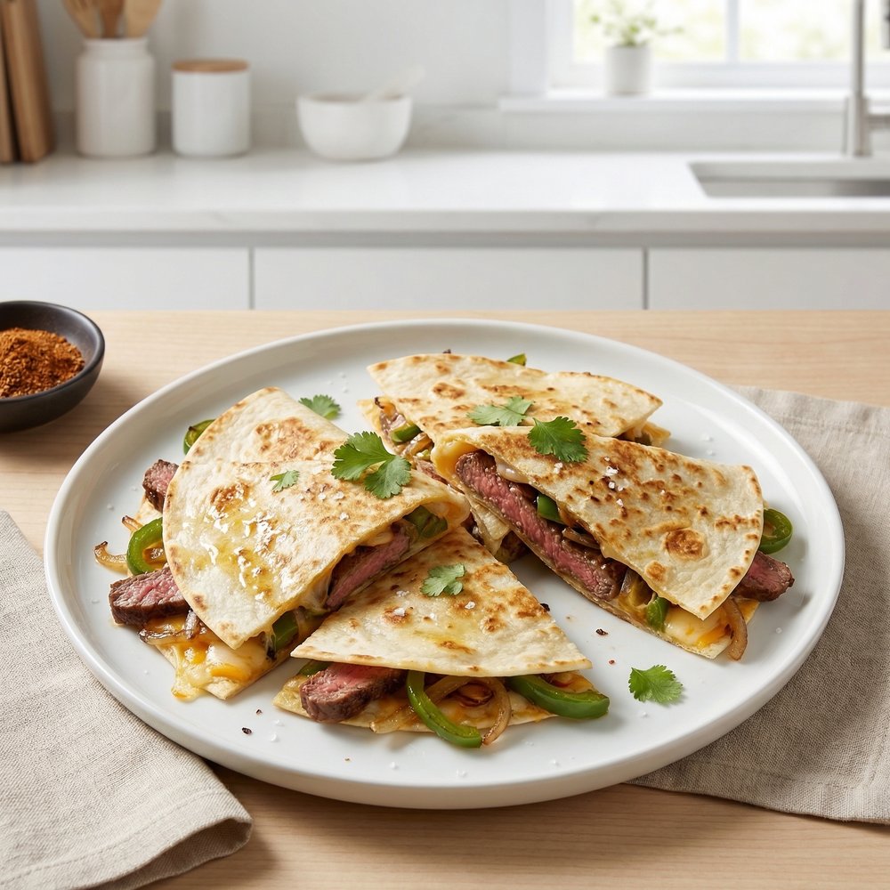 Steak Fajita Quesadilla Melt
