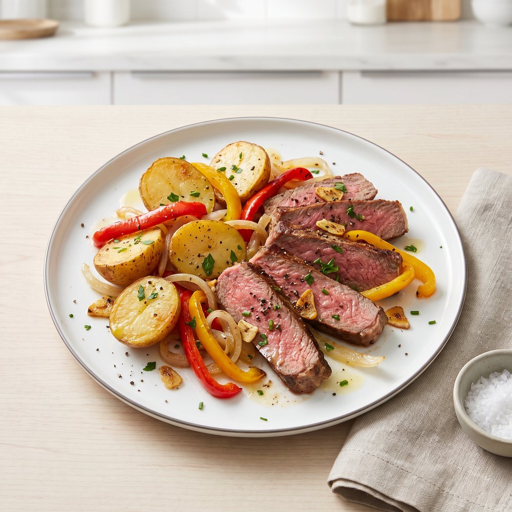 Steak and Potato Foil Packets