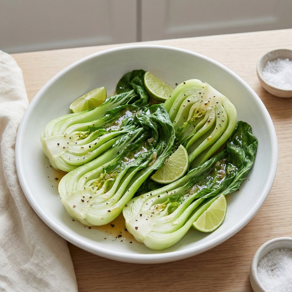 Steamed Bok Choy