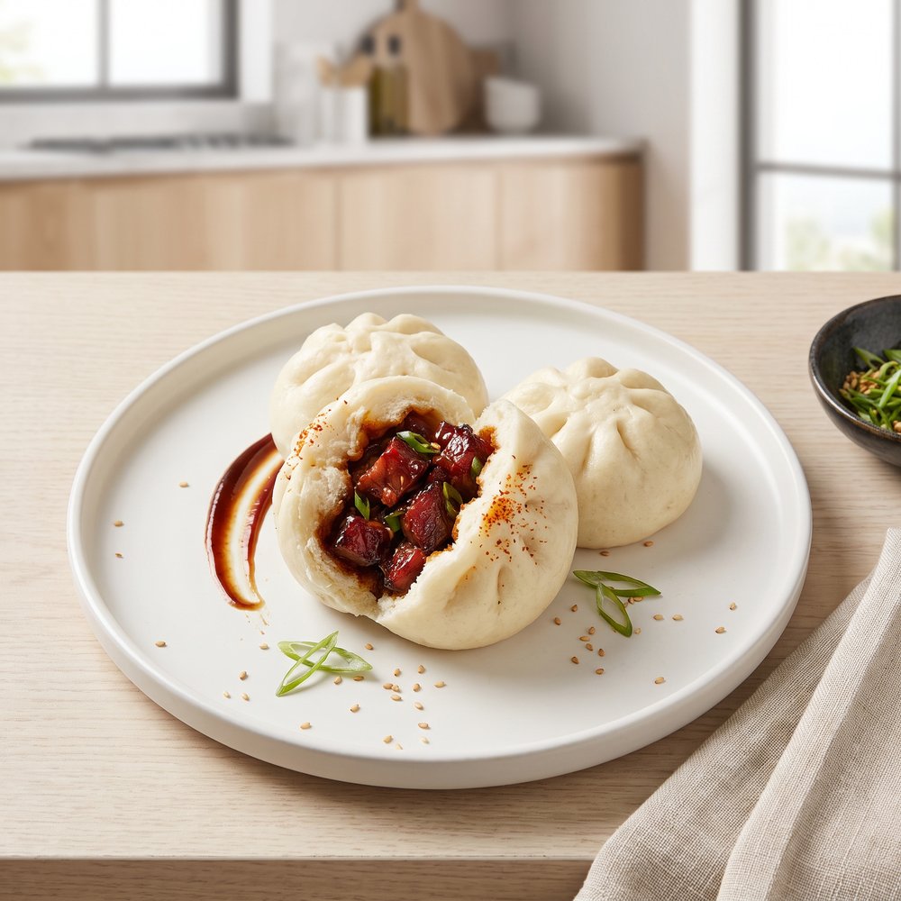 Steamed Barbecue Pork Buns