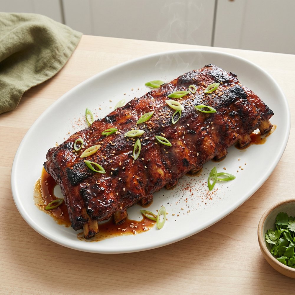 Easy Grilled Sticky Ribs