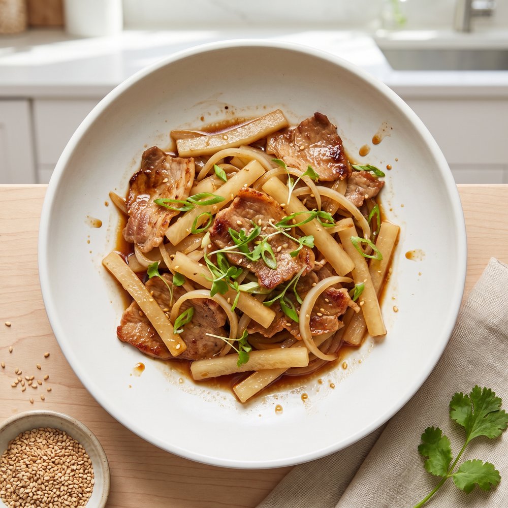 Stir-Fried Japanese Ginger Pork