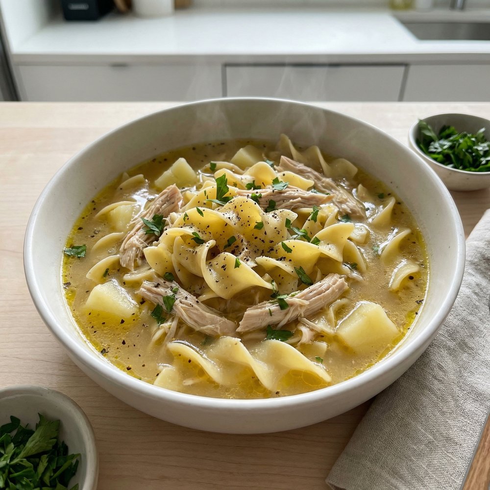 Simple Stovetop Amish Chicken