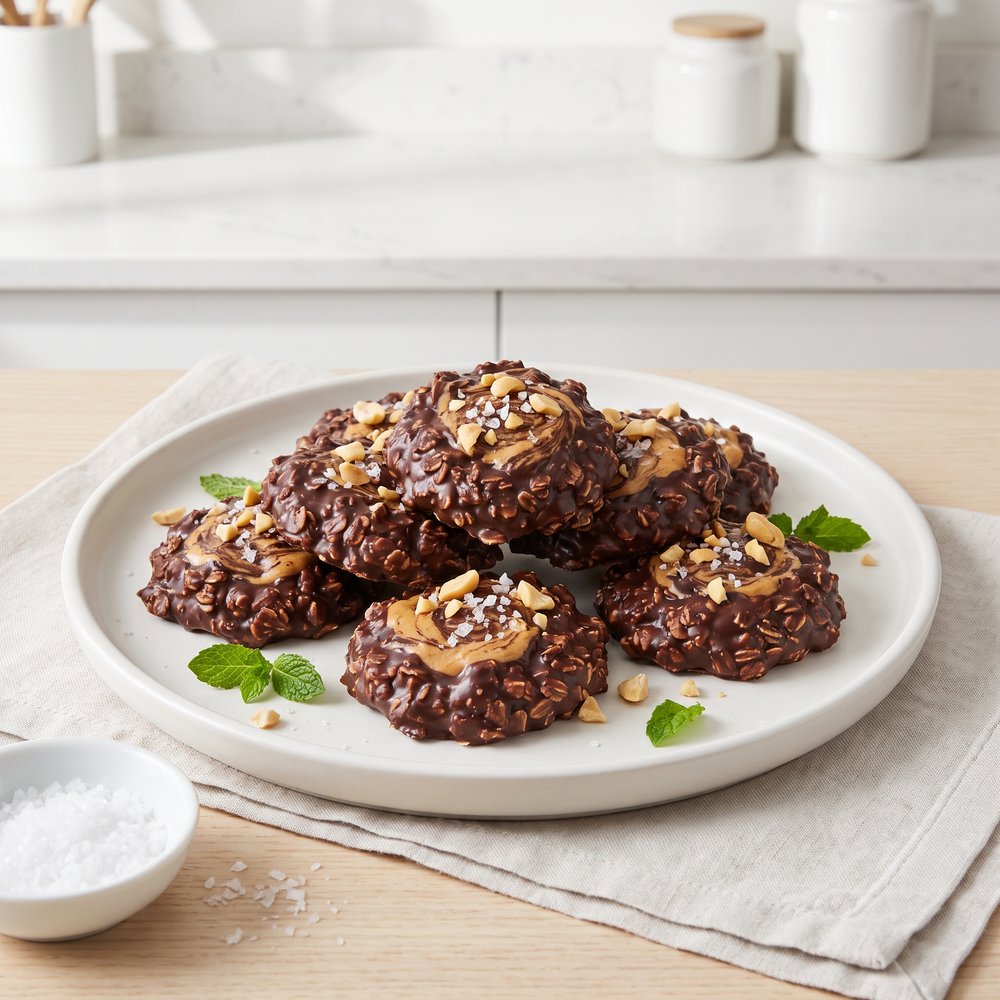 Stovetop Chocolate Oatmeal Cookies