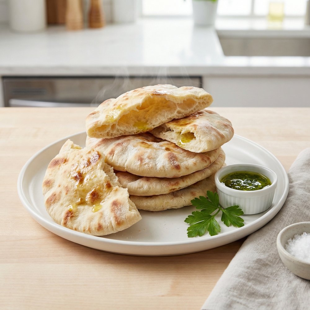 From-Scratch Pita Flatbreads