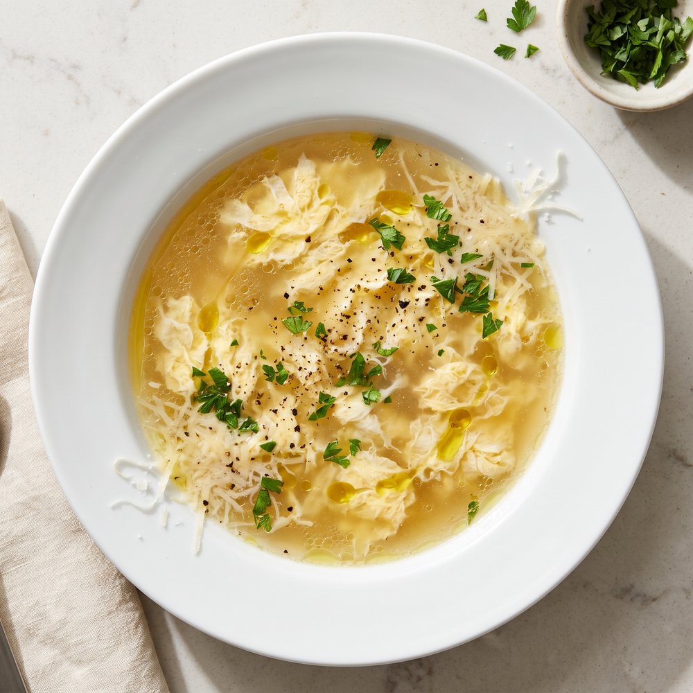 Stracciatella Soup