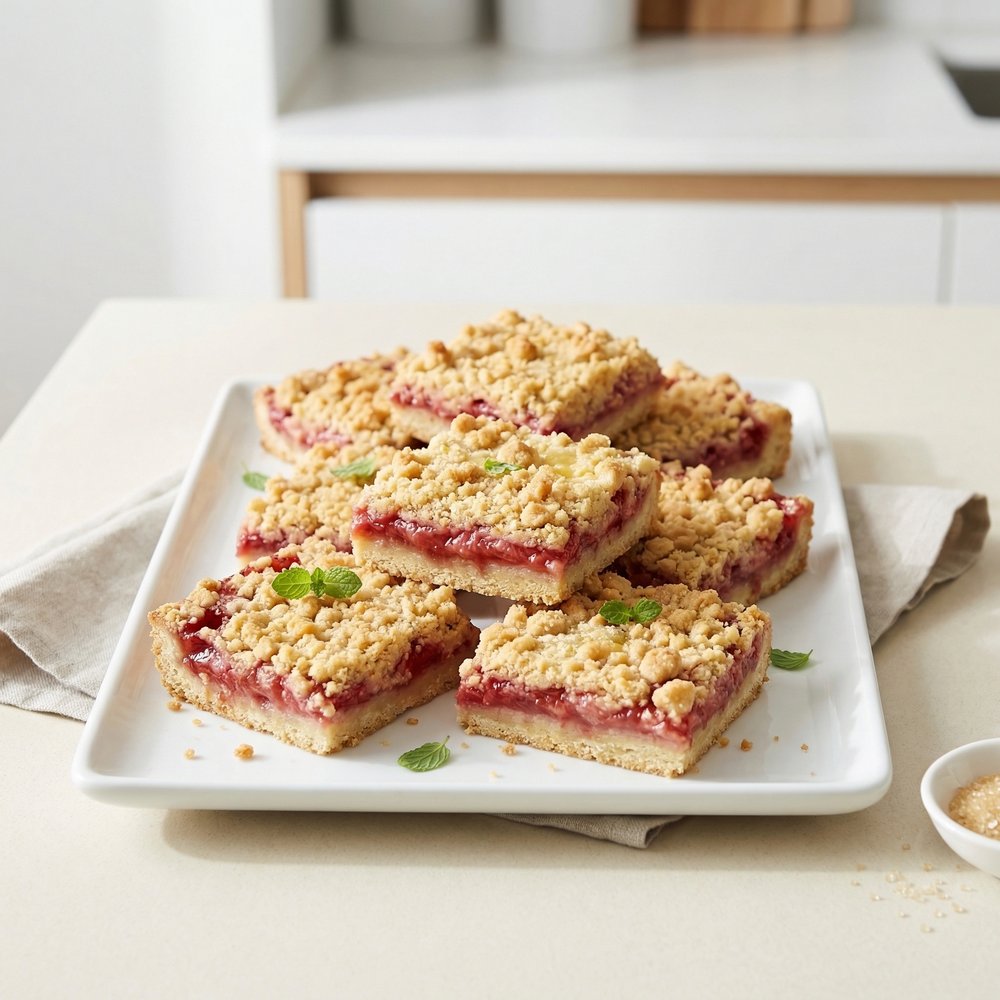 Rhubarb Bars