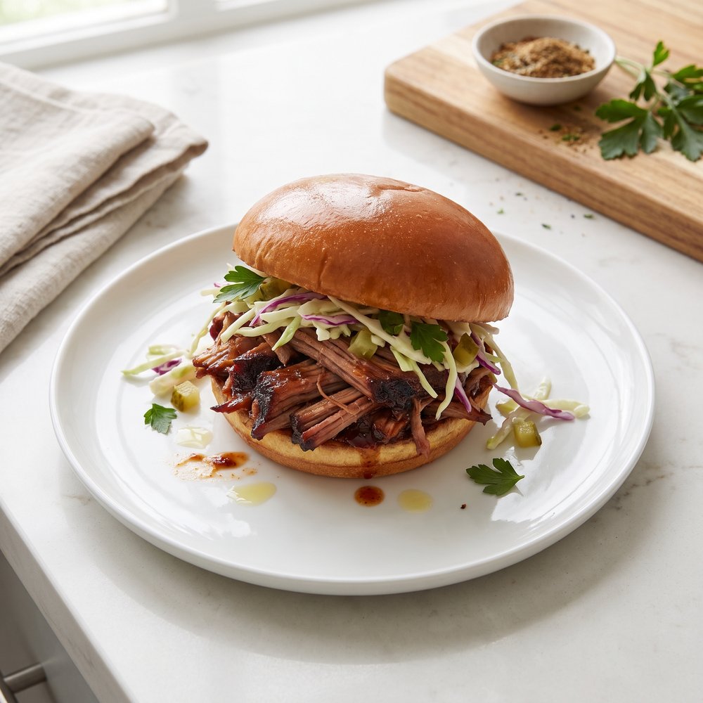 Super-Easy Pulled Pork Sandwiches