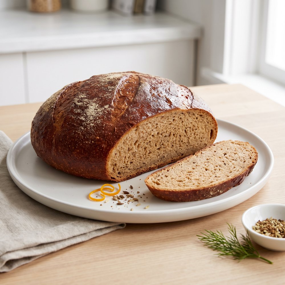 Swedish Limpa Orange-Spiced Rye Loaf