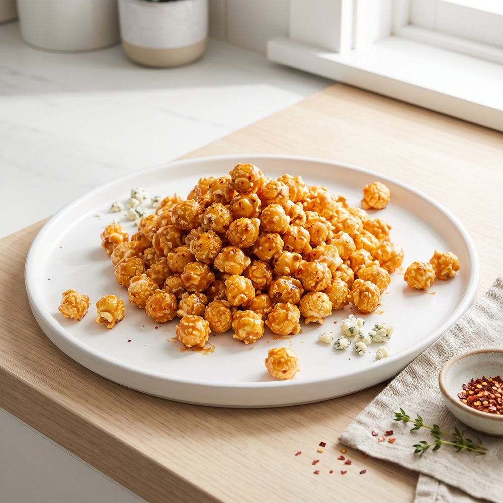 Sweet-Heat Buffalo Kettle Popcorn