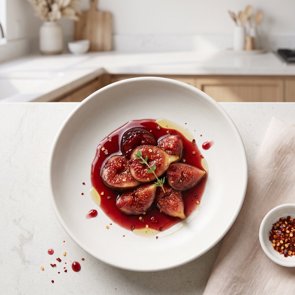 Sweet-Heat Fig Compote