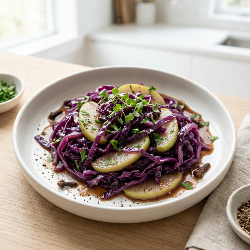 Grandma Jeanette’s Sweet-and-Sour German Red Cabbage