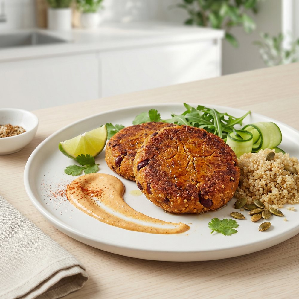Simple Plant-Based Burger Patties