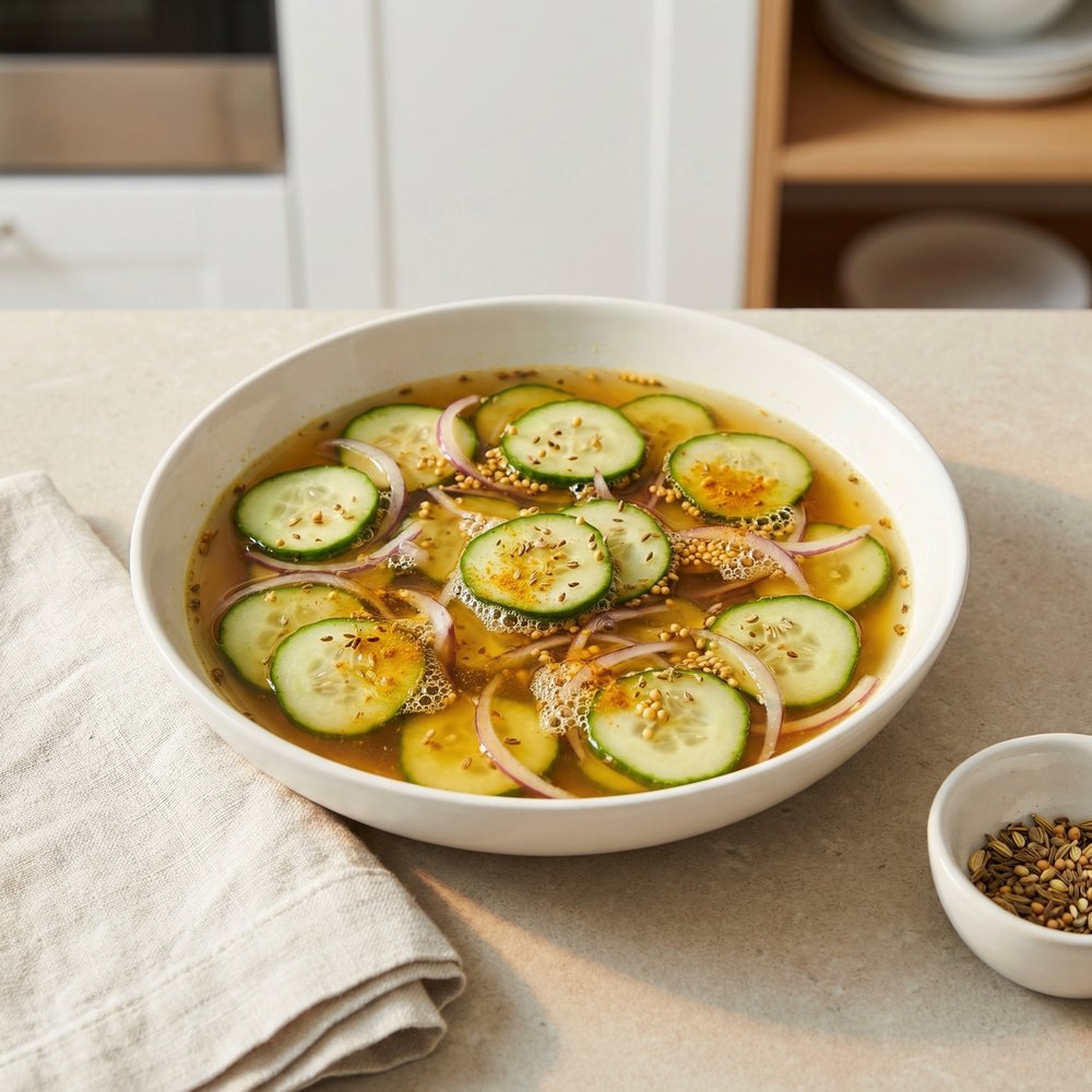 Quick Sweet Fridge Pickles