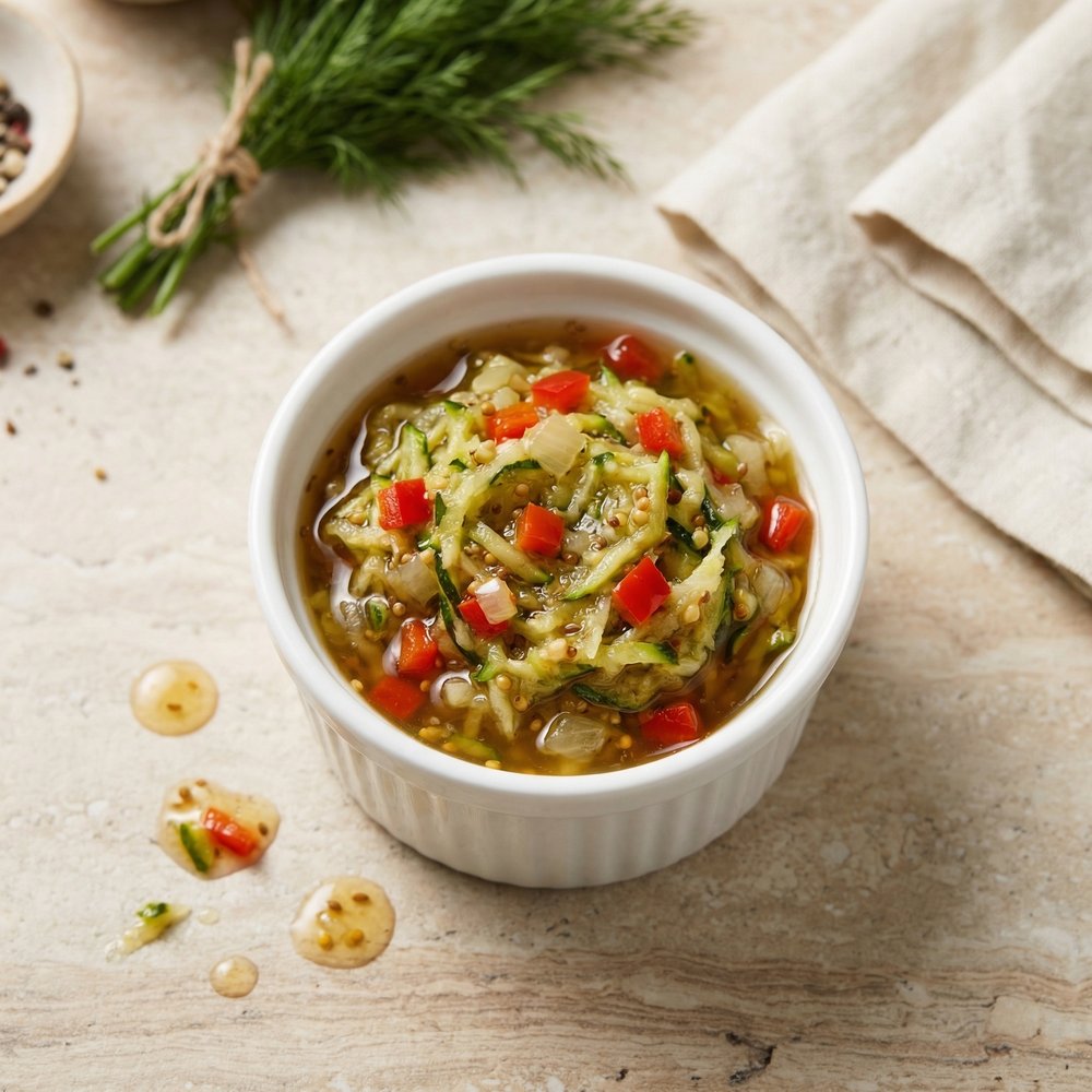 Bright Zucchini Pickle Relish
