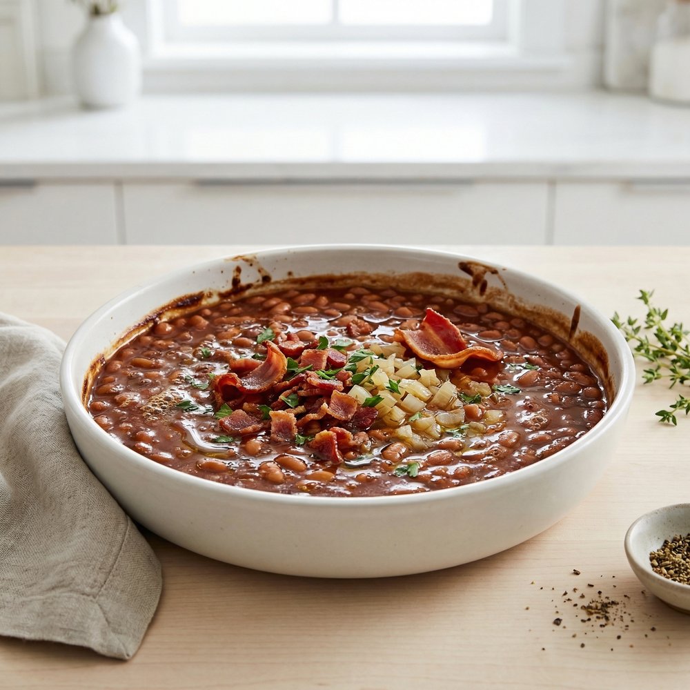 Country-Style Oven Baked Beans