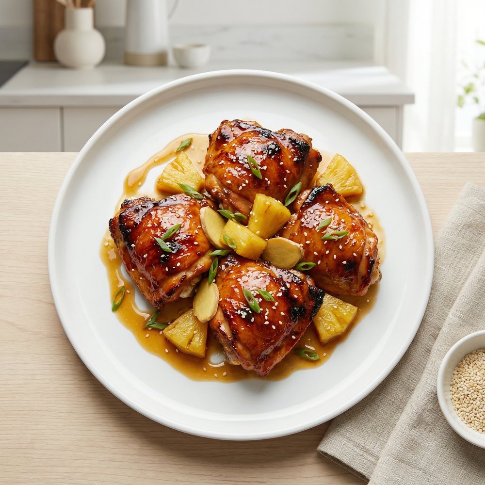 Pineapple Sweet-and-Sour Chicken Thighs