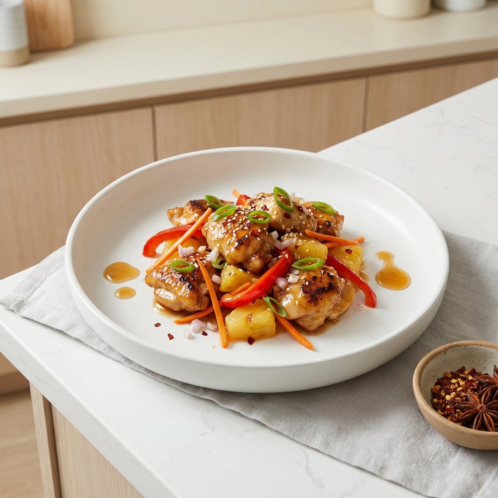 China Sun Pineapple Chicken Stir-Fry