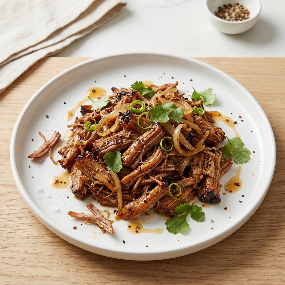 Ginger Beer Sweet-Heat Pulled Pork