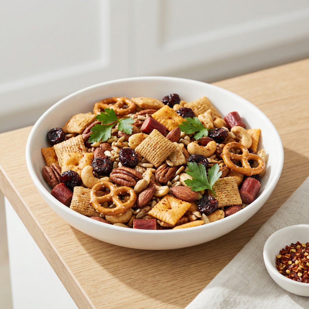 Sweet and Spicy High-Protein Snack Mix