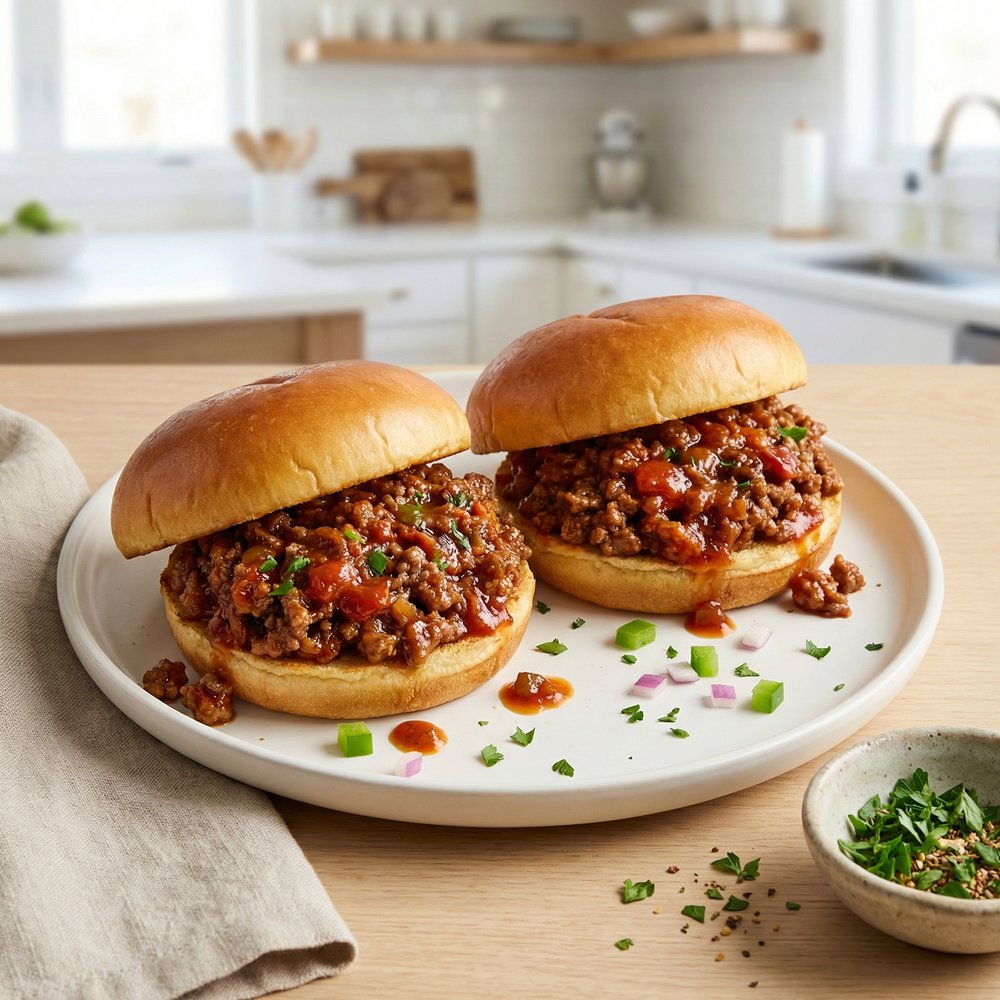 Hearty Sloppy Joe Sandwiches