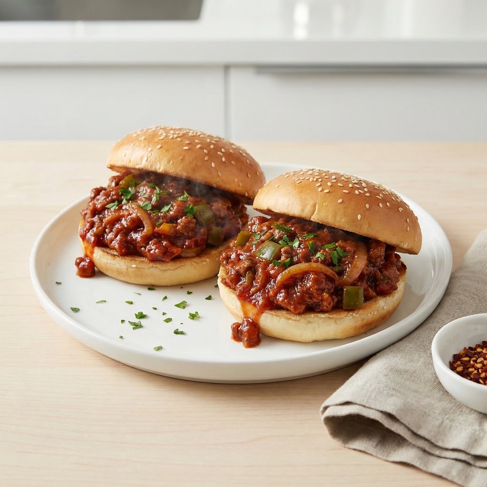 Grandma’s Classic Sloppy Joe Sandwiches