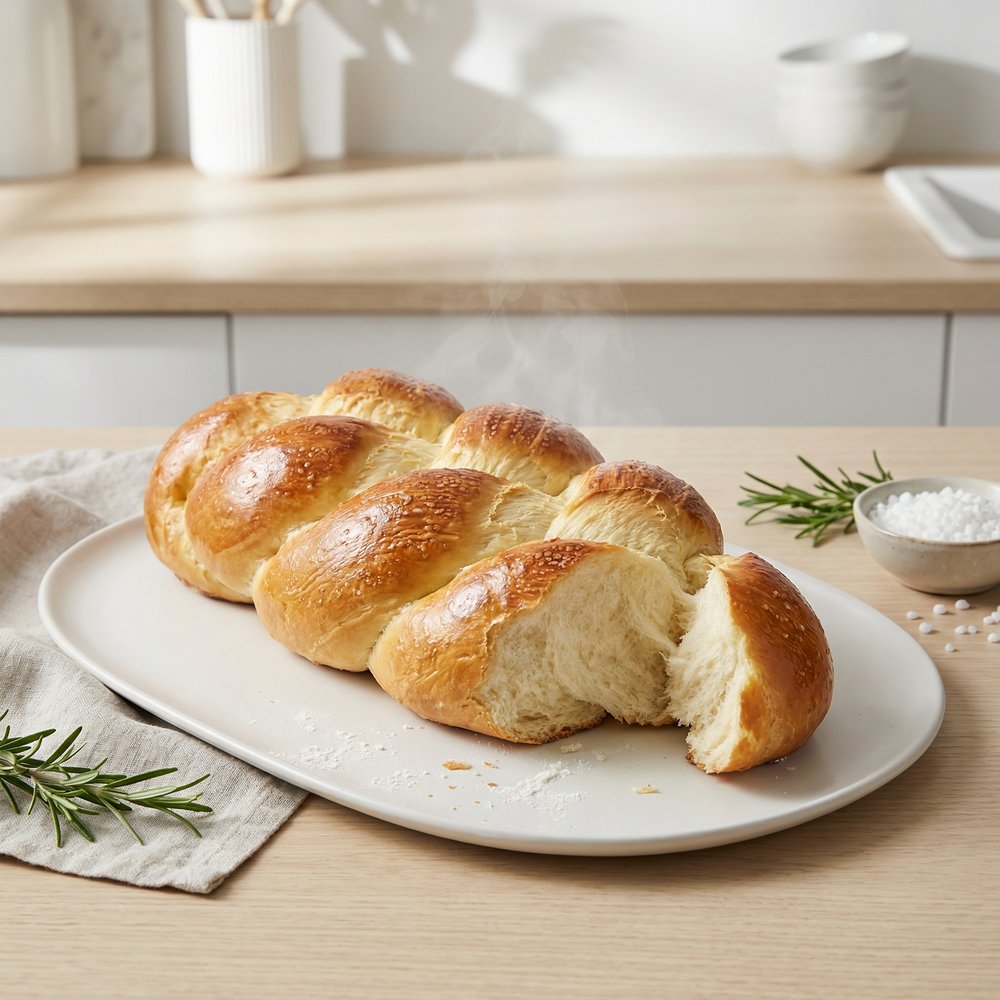 Zopf (Swiss Braided Bread)